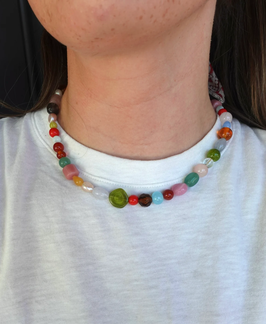18 inch Beaded Necklaces by Oui Chef Studios