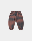 Rylee + Cru Relaxed Jogger Mulberry Stripe