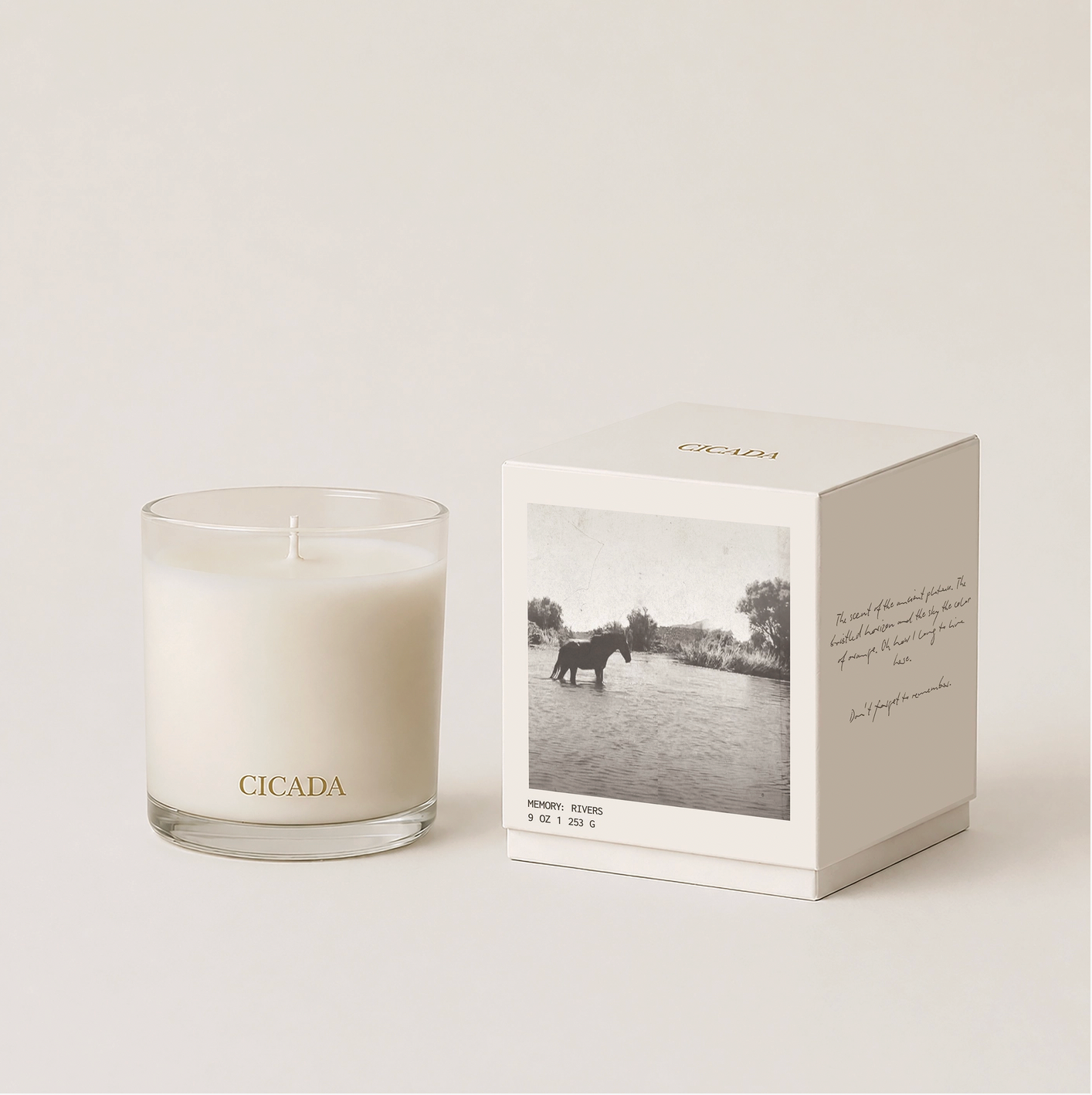 Rivers Medium Candle