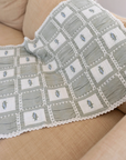 New Grain : patchwork blanket - fish