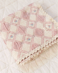 New Grain : Patchwork blanket - bouquet