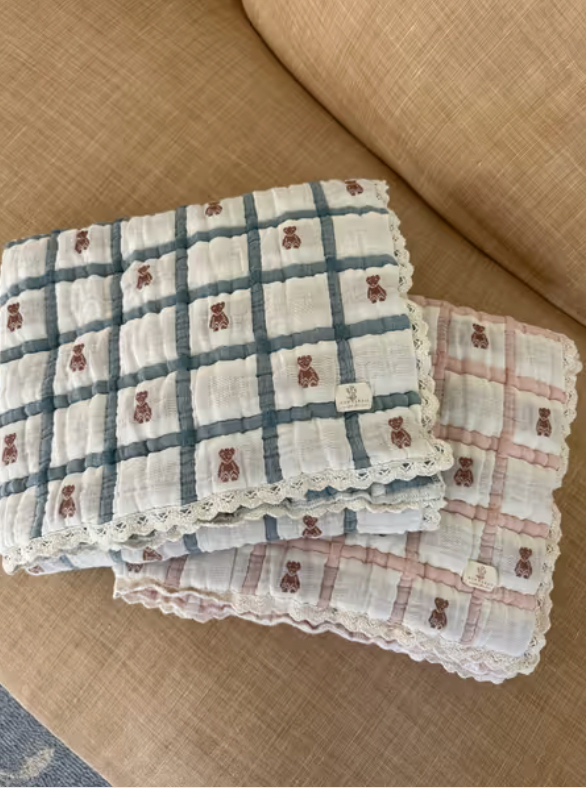 New Grain : keepsake quilt - teddy bluebelle