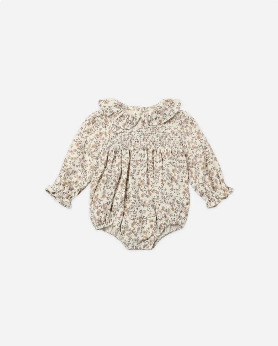 Quincy Mae  Callie Romper Posy