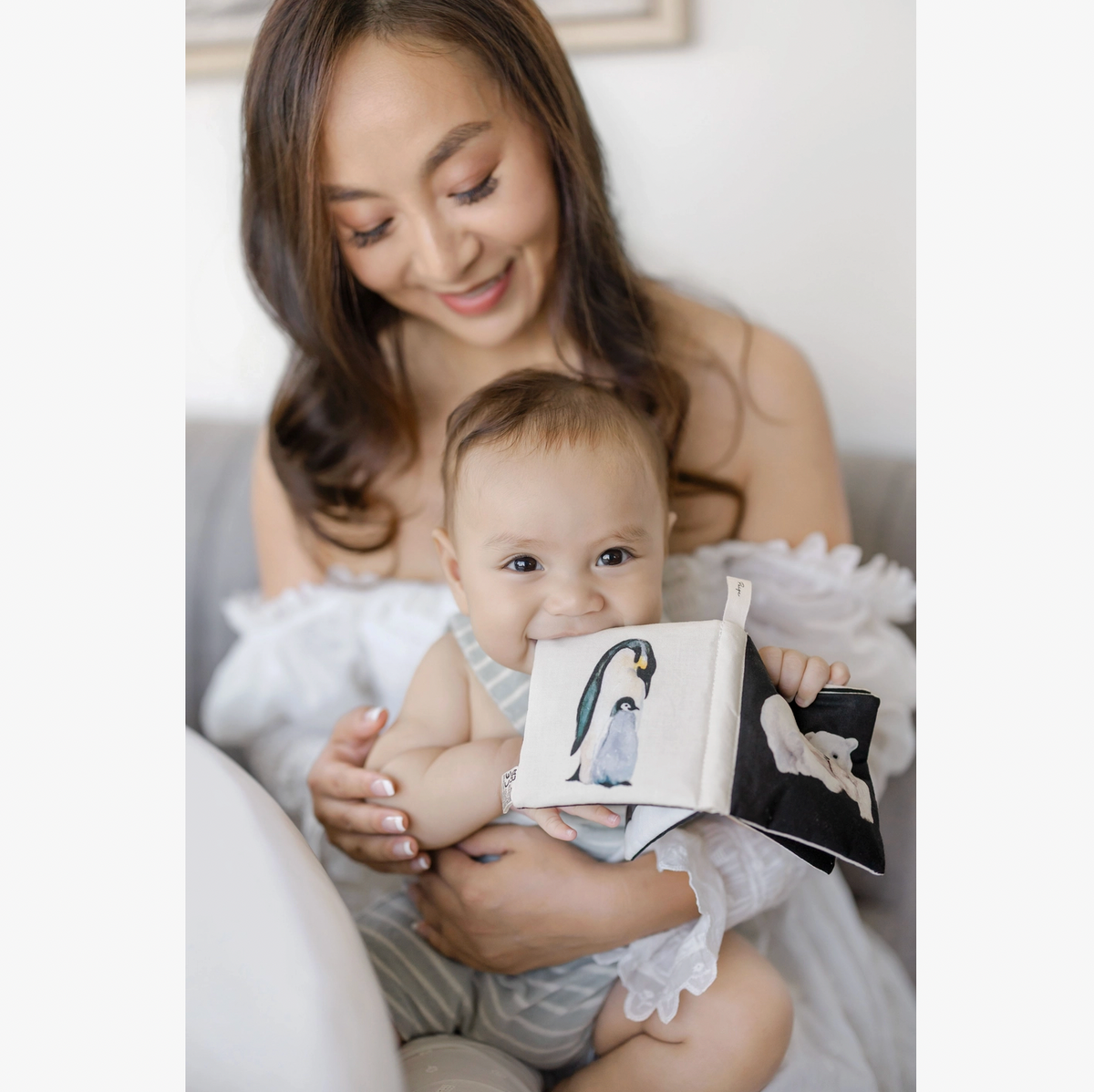 Crinkle Book Made with Organic Cotton