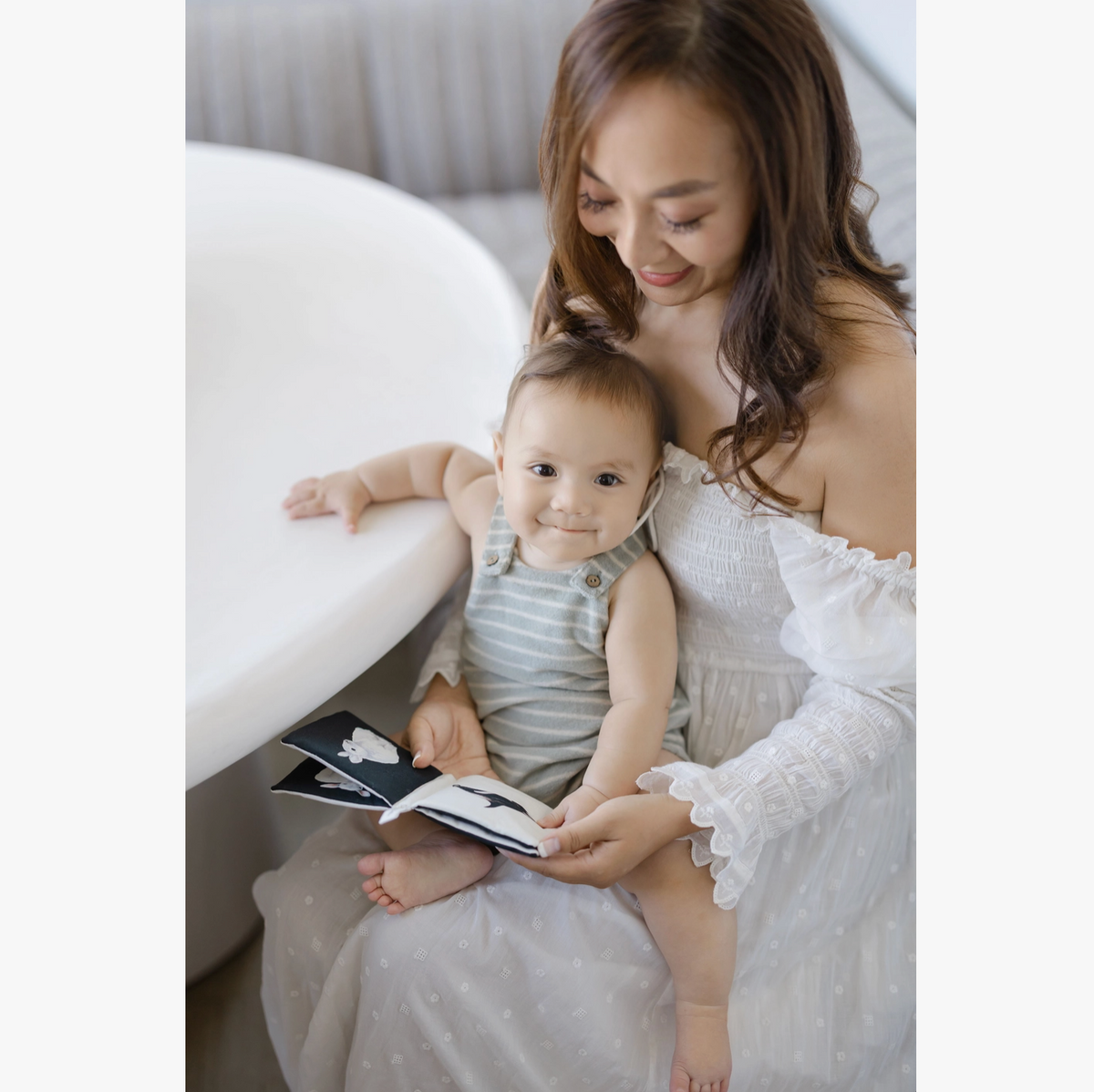 Crinkle Book Made with Organic Cotton