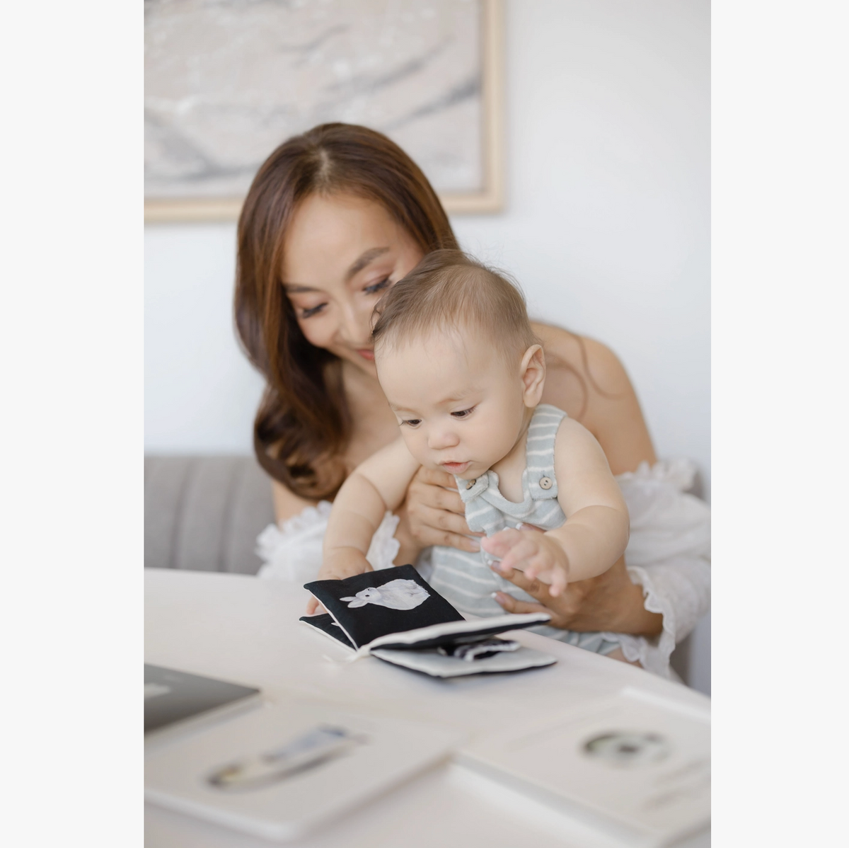 Crinkle Book Made with Organic Cotton
