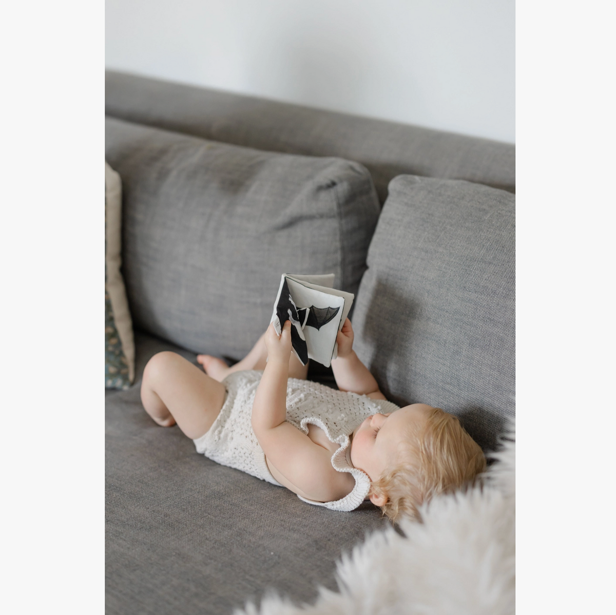 Crinkle Book Made with Organic Cotton