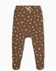 Organic Kimono Top & Footed Pants Set - Primrose