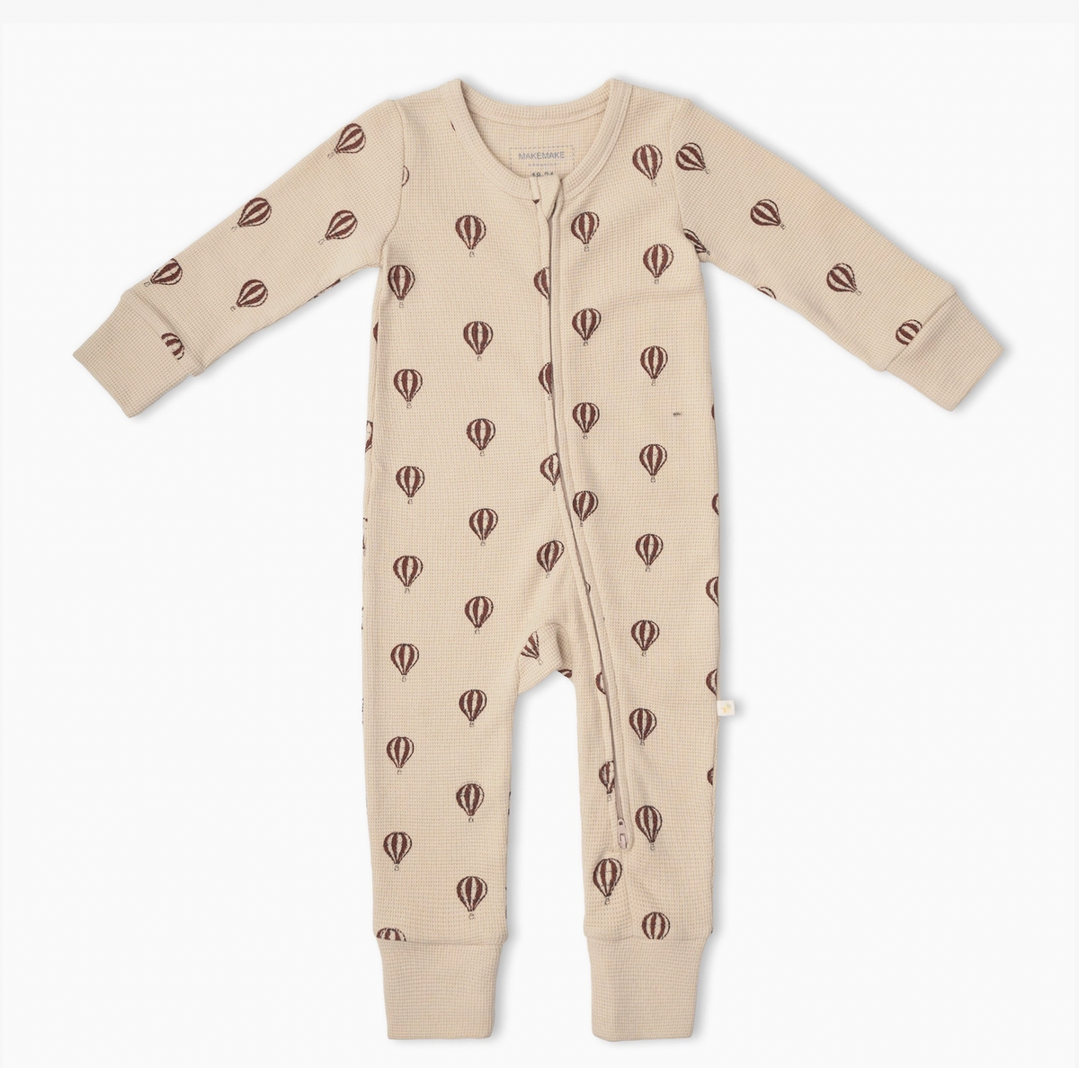 Organic 2-Way Zip Romper - Ballon Voyage