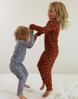 Cottage Floral (Ribbed) Bamboo Two-Piece Pajamas