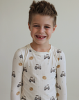 Hayride (Ribbed) Bamboo Two-Piece Pajamas