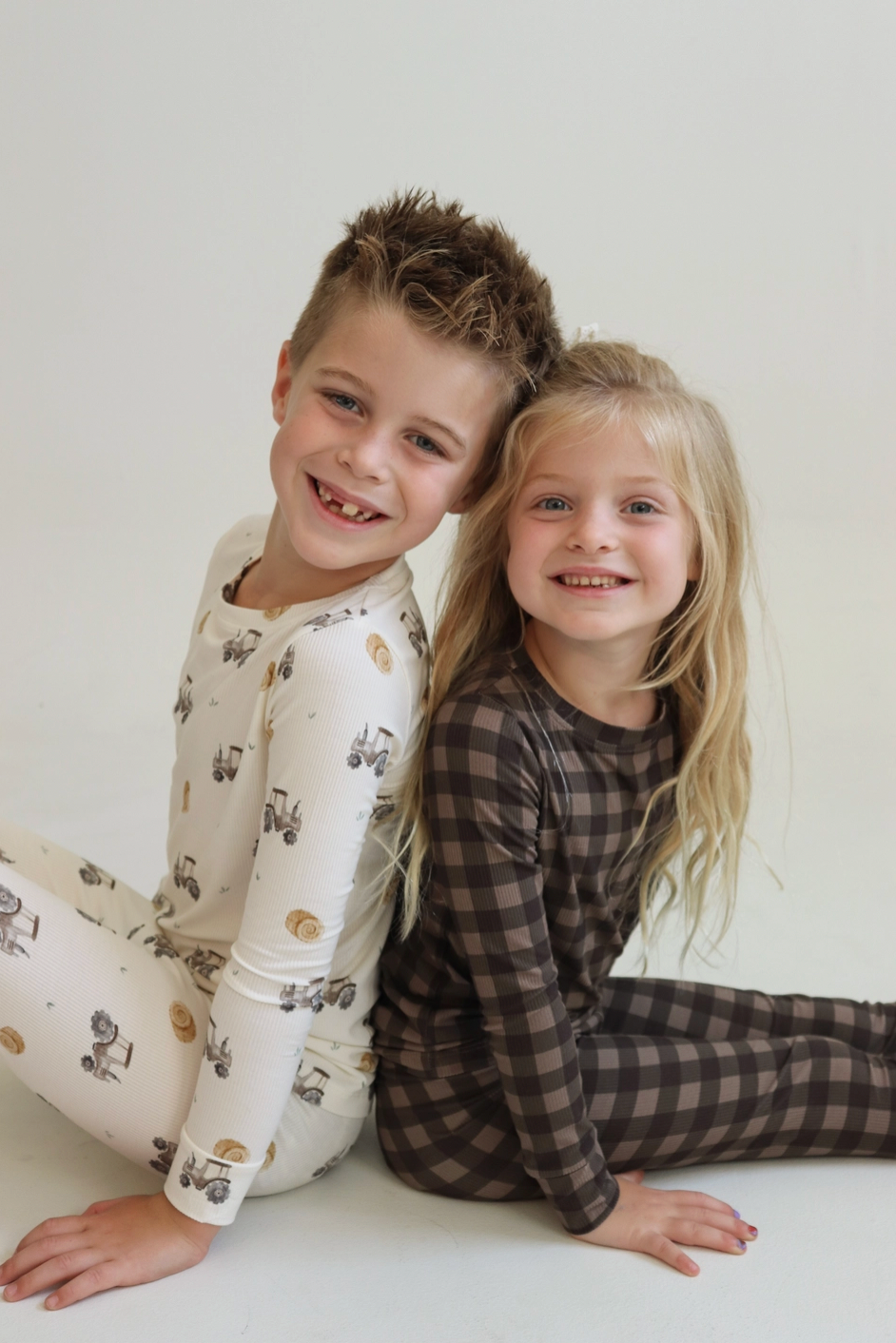 Hayride (Ribbed) Bamboo Two-Piece Pajamas