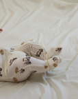 Hayride (Ribbed) Bamboo  Zip Pajamas