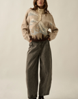 Landscape Quarter-Zip Pullover Sweater