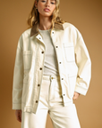 Corduroy Collar Barn Jacket