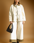 Corduroy Collar Barn Jacket