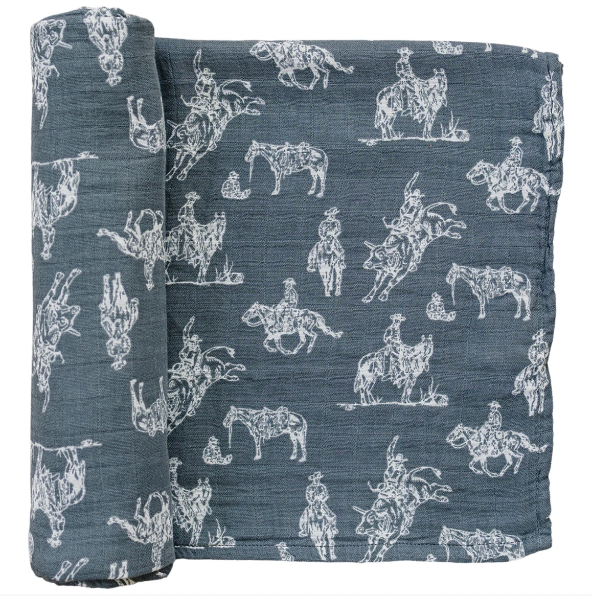 Mebie Baby  Wild West Muslin Swaddle Blanket