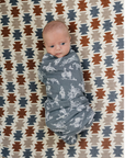 Mebie Baby  Wild West Muslin Swaddle Blanket