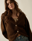 Lilly Sherpa Fleece Button Down Jacket