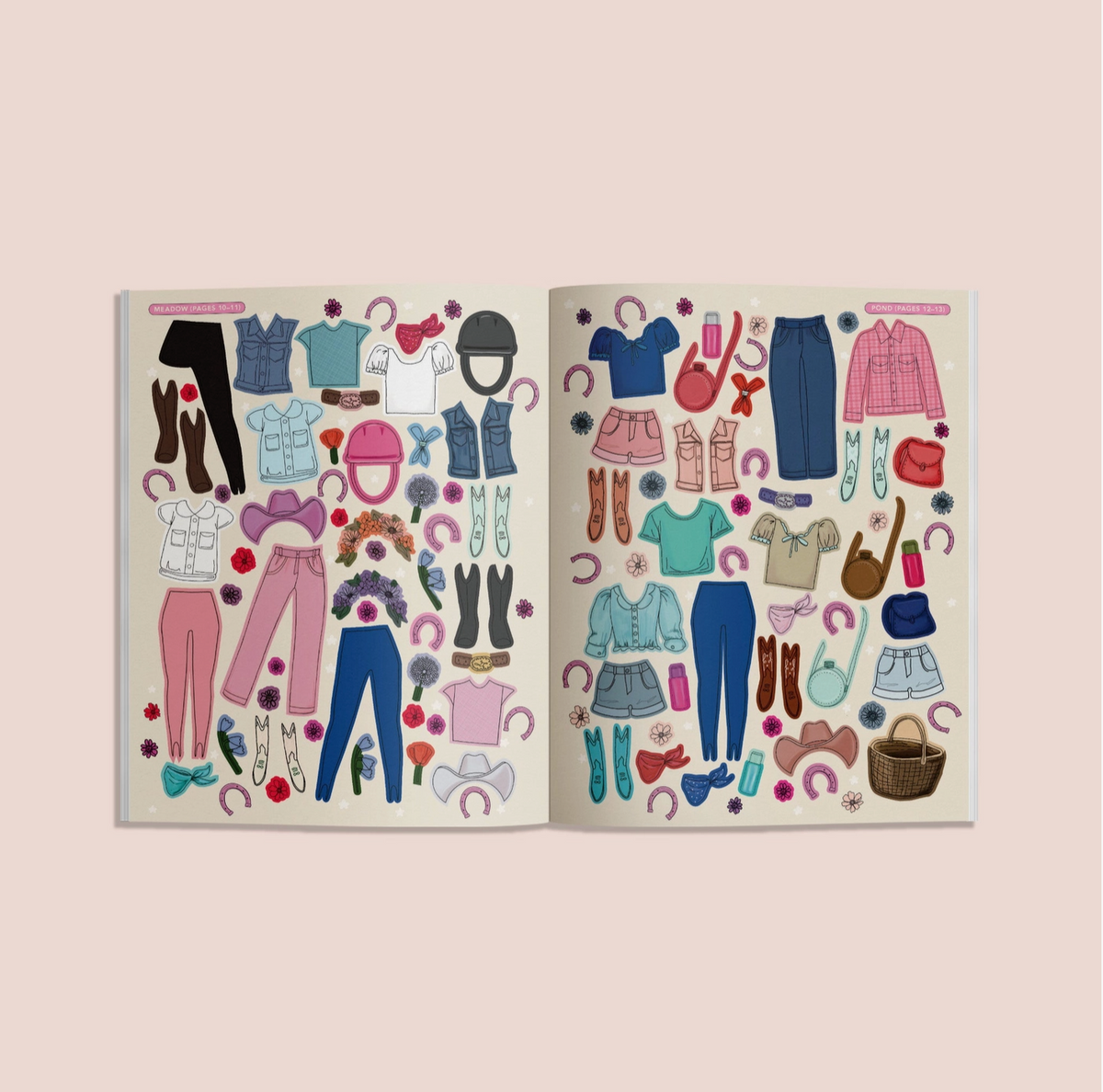 My Fancy Sticker Storybook: Horses &amp; Ponies