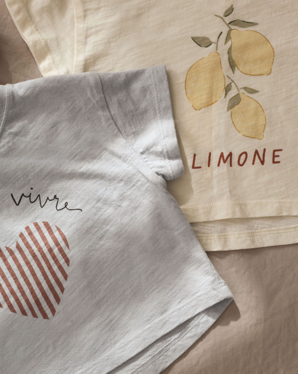 Boxy Tee || Limone - Rylee + Cru