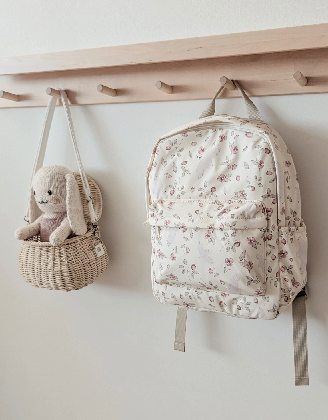 Mini Backpack - Flowers and Birds - Menoum Menoum