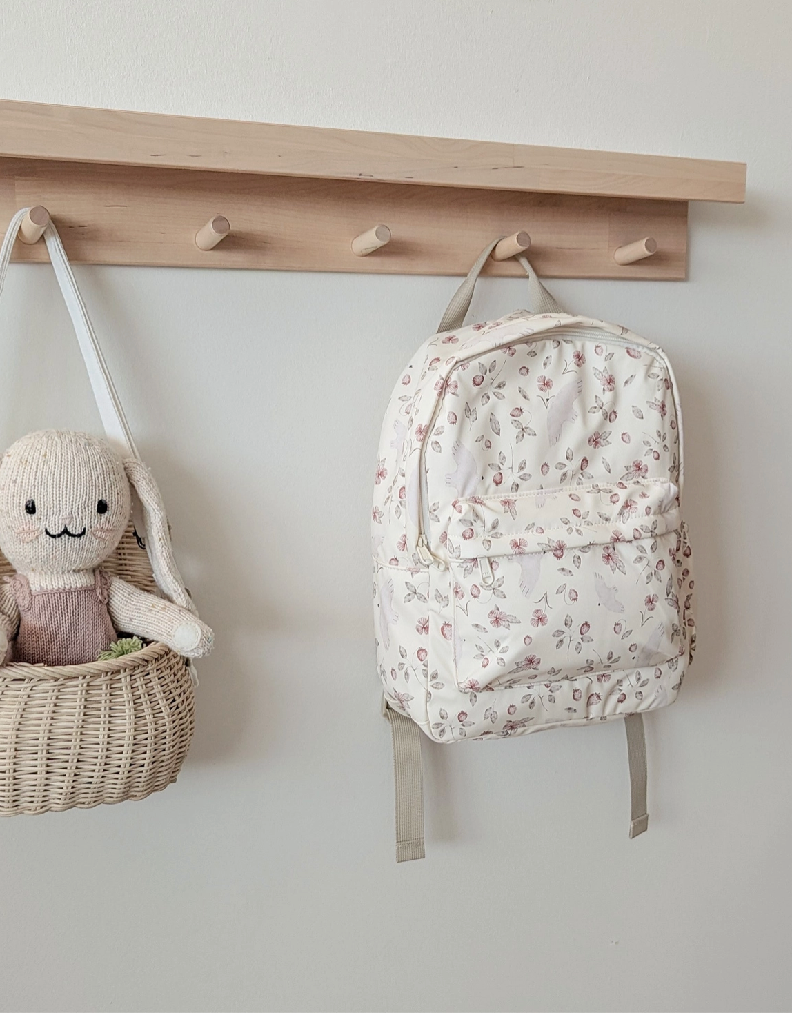 Mini Backpack - Flowers and Birds - Menoum Menoum