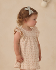 FLUTTER DRESS STRAWBERRIES, Quincy Mae