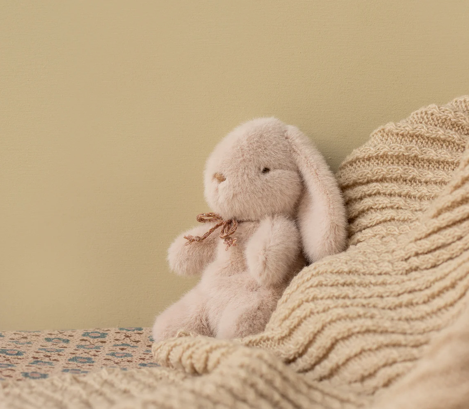 Bunny plush, Mini - Light powder Maileg