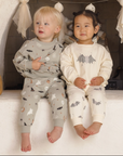 QUINCY MAE RELAXED FLEECE SWEATSHIRT BABY BATS
