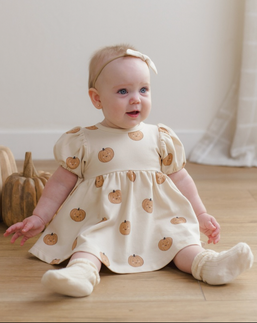 QUINCY MAE DARLA DRESS PUMPKINS