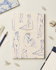 Blue Nudes Weekly Planner